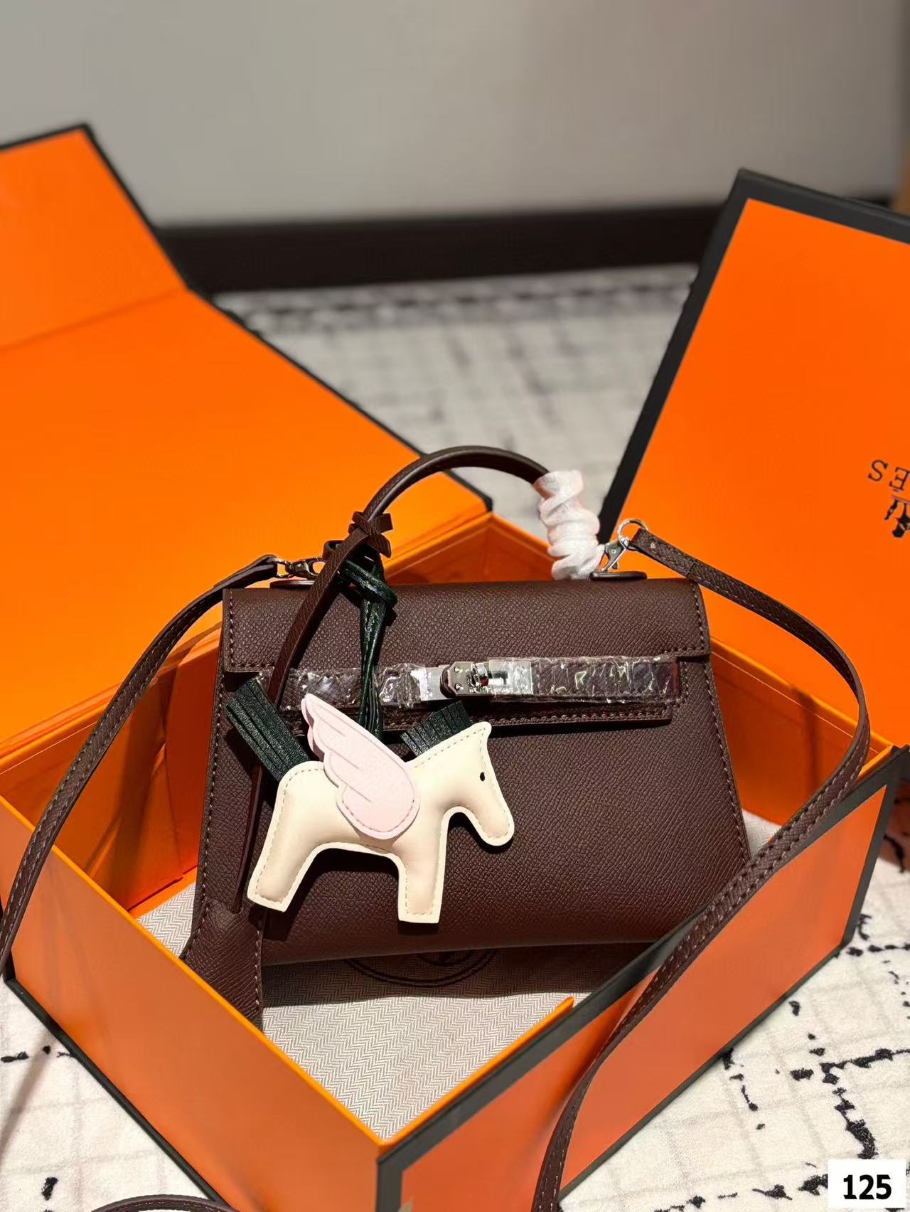 HERME5 クラシックハンドバッグ【50％割引+送料無料】