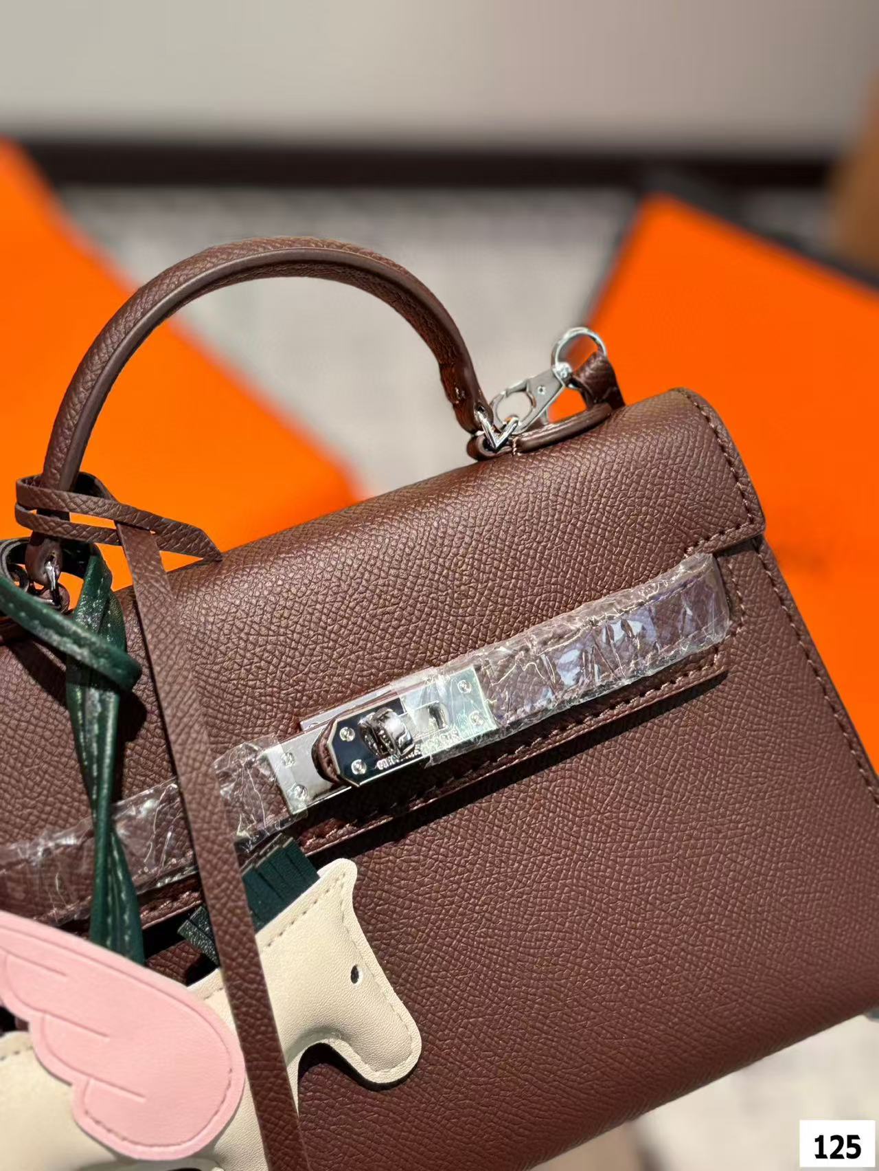 HERME5 クラシックハンドバッグ【50％割引+送料無料】