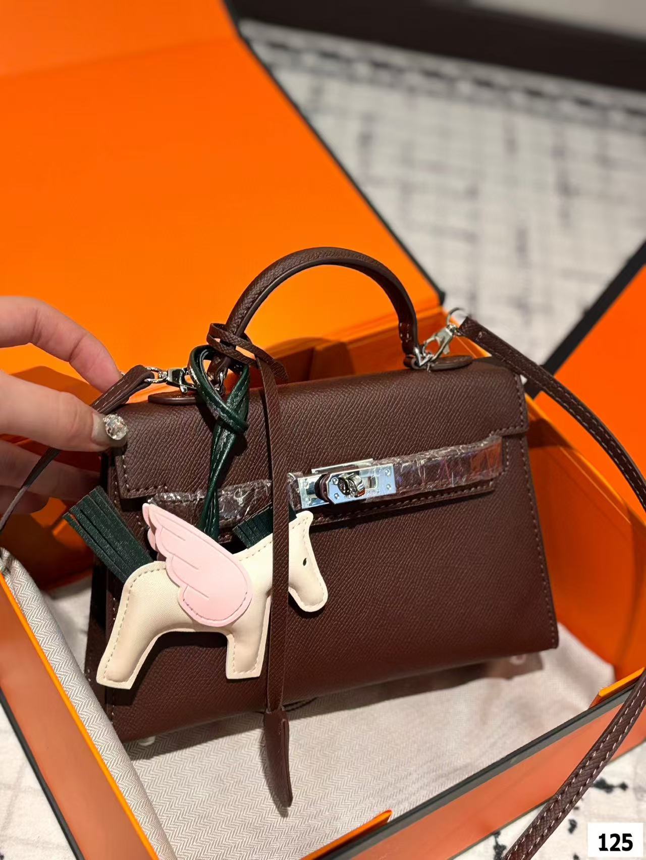 HERME5 クラシックハンドバッグ【50％割引+送料無料】