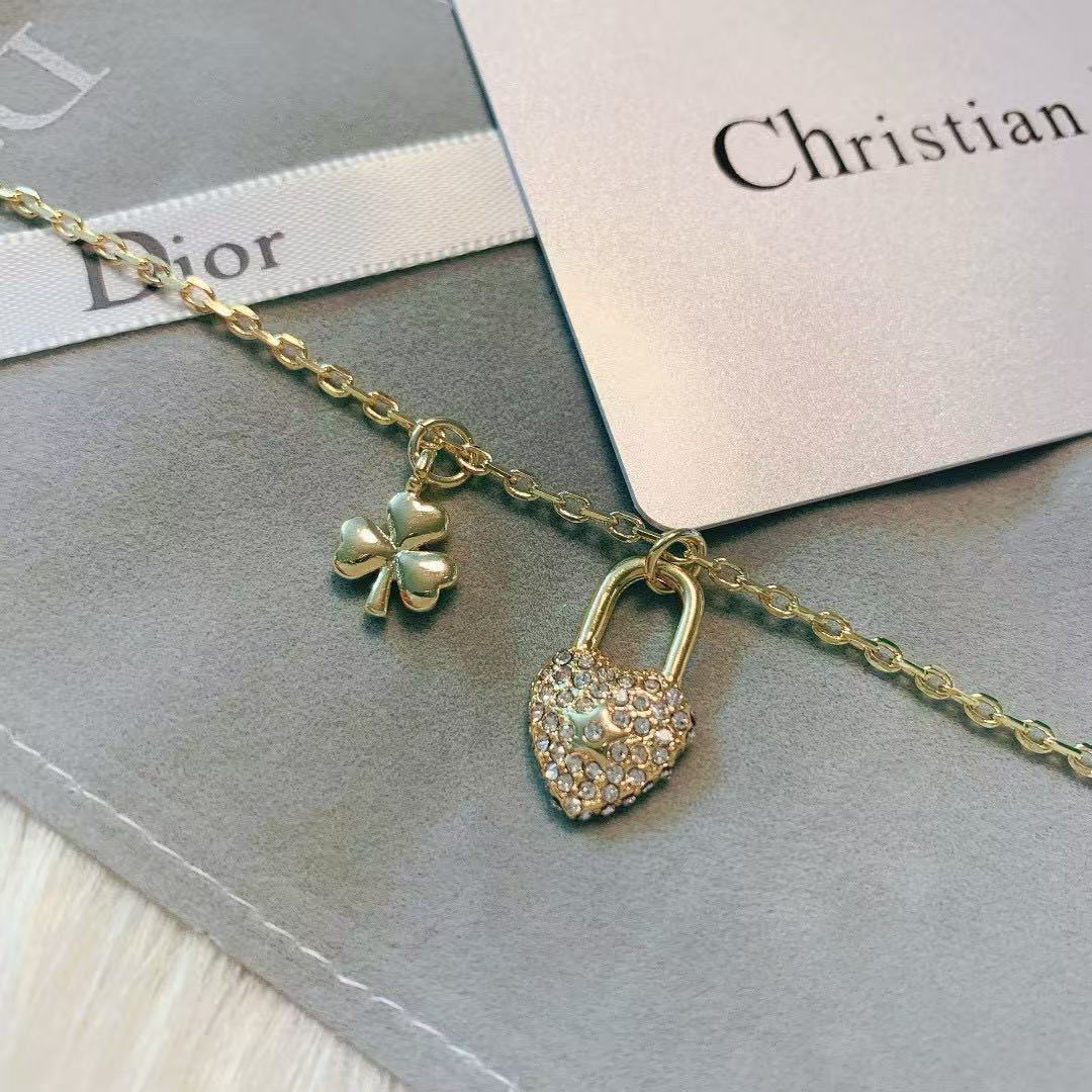 DI0R ダイヤモンド ハート ネックレス【50％割引+送料無料】