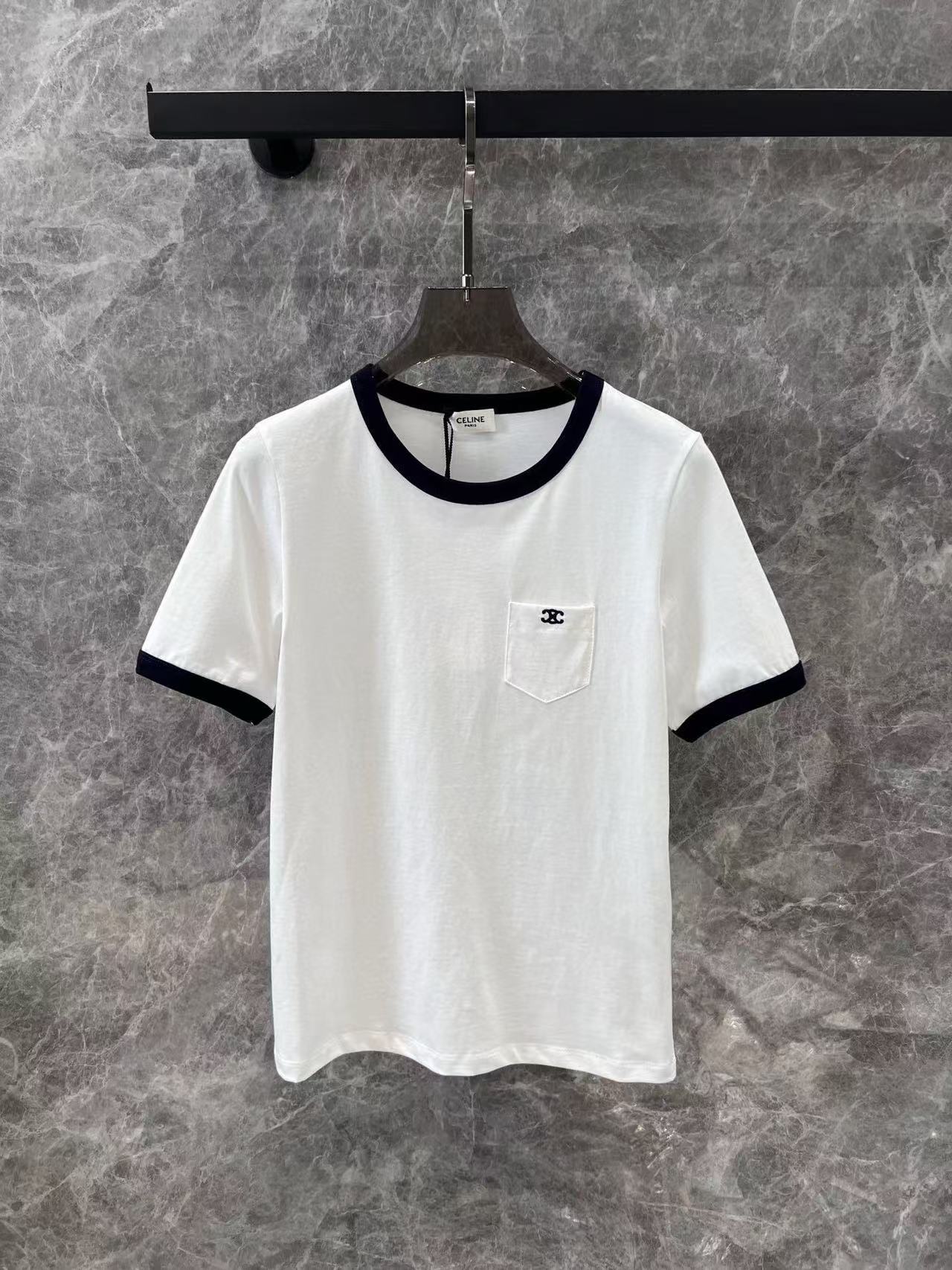 CEL1NE 刺繍ロゴTシャツ【50％割引+送料無料】