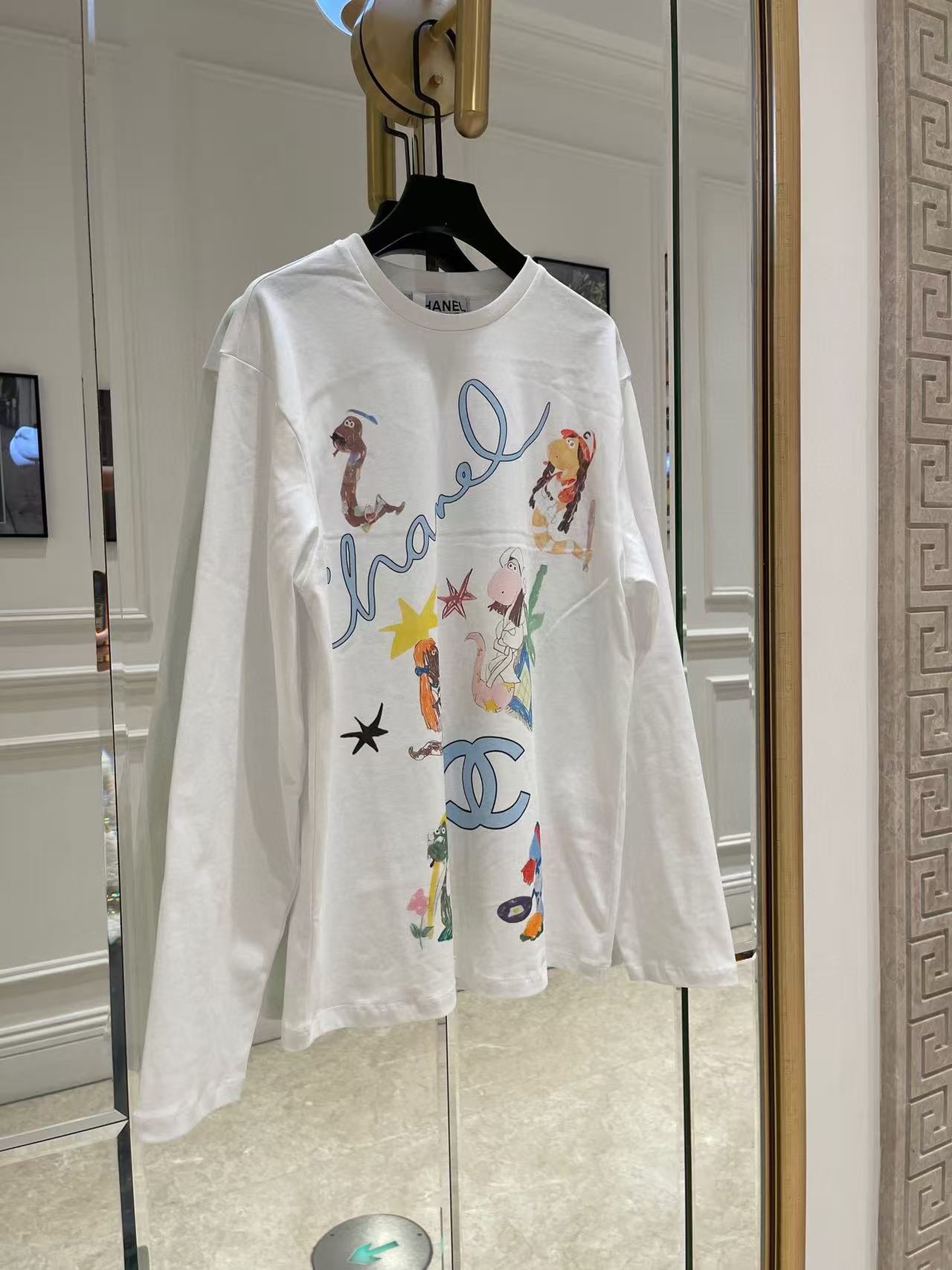 CHANE1 夢見る子供っぽい長袖Tシャツ【50％割引+送料無料】