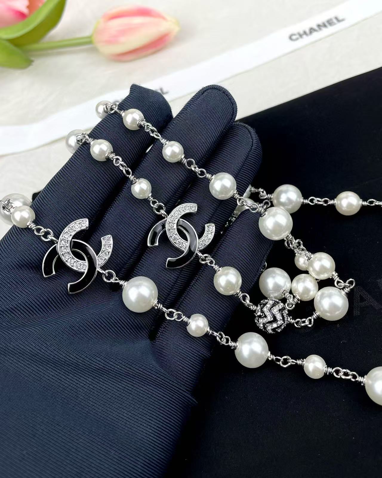 CHANE1 ラウンドラインストーンネックレス【50％割引+送料無料】