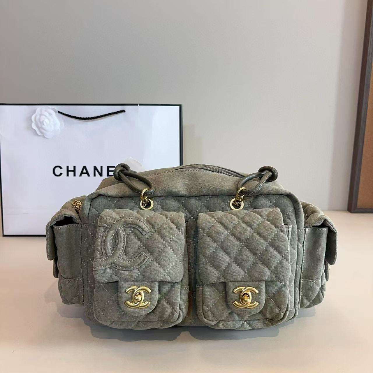 CHANE1 vitageカウボーイボウリングバッグ【50％割引+送料無料】