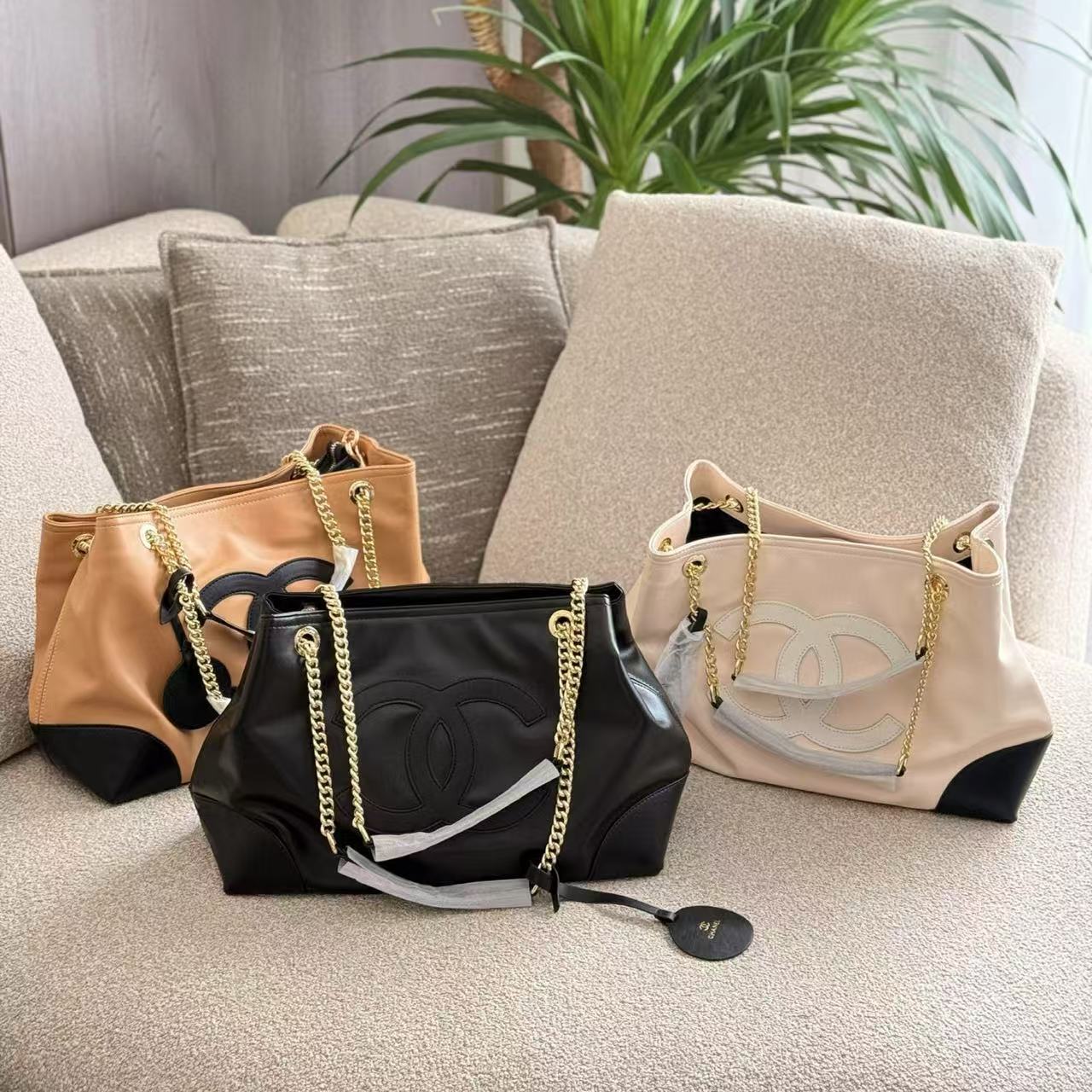 CHANE1 チェーンエアポートショッピングバッグ【50％割引+送料無料】