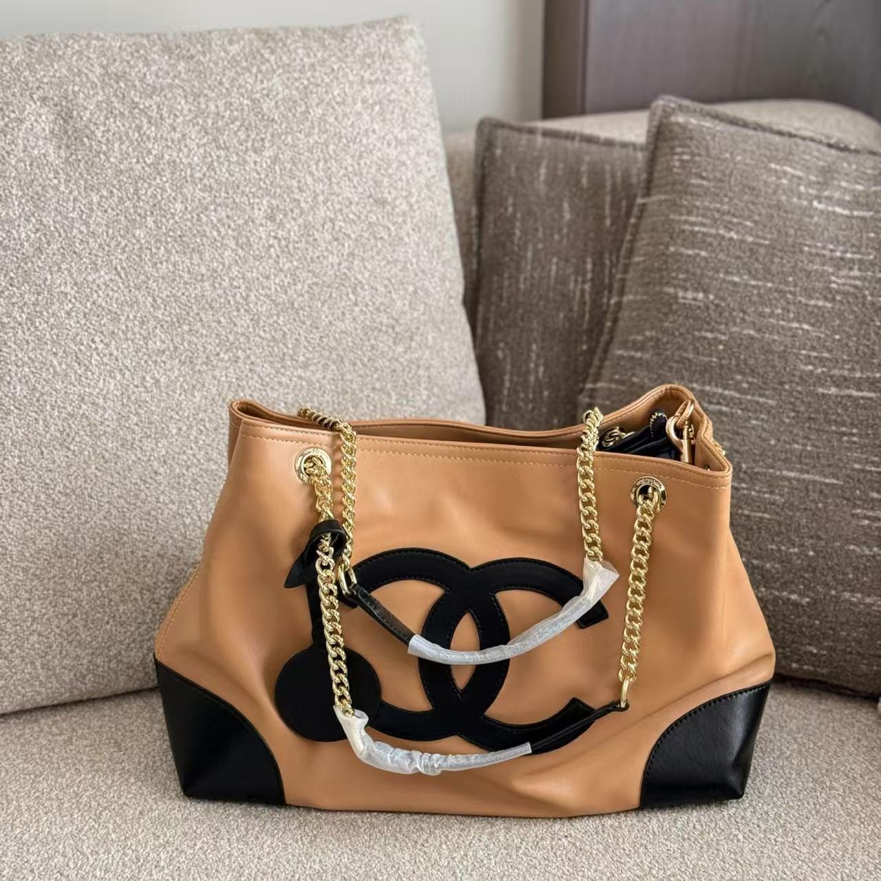 CHANE1 チェーンエアポートショッピングバッグ【50％割引+送料無料】