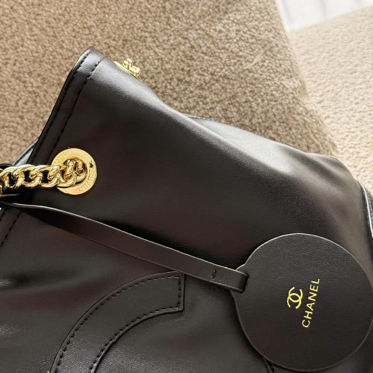 CHANE1 チェーンエアポートショッピングバッグ【50％割引+送料無料】