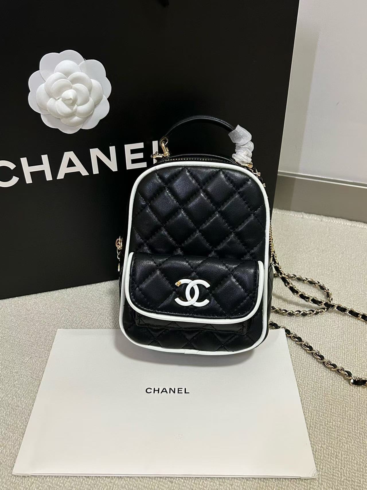 CHANE1 チェーンバックパック【50％割引+送料無料】