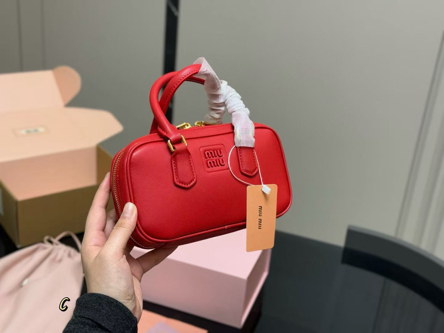 M1UM1U 牛革ボウリングバッグ【50％割引+送料無料】