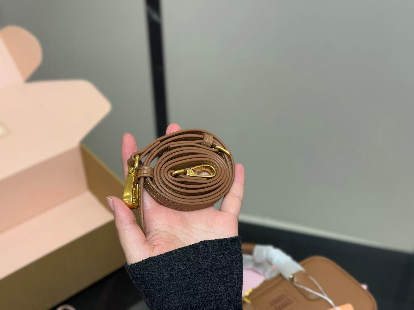 M1UM1U 牛革ボウリングバッグ【50％割引+送料無料】