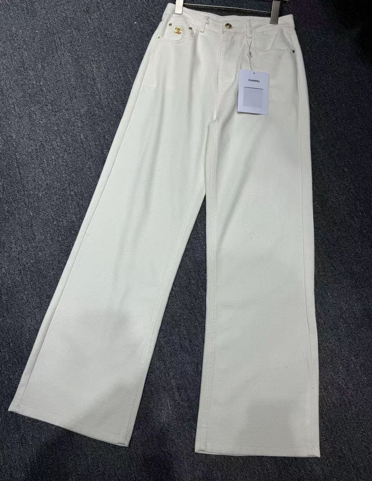 CHANE1 シンプルストレートパンツ【 50％割引+送料無料】