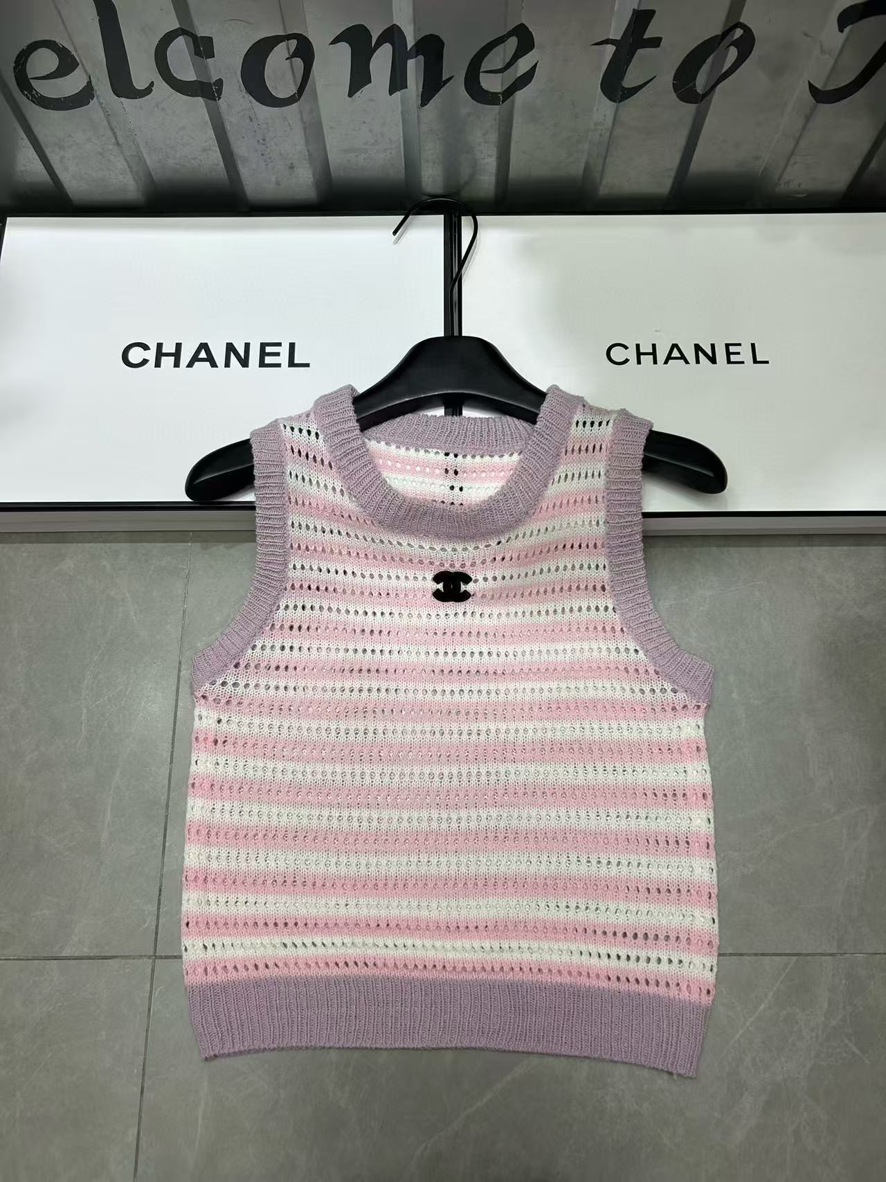 CHANE1 パープルウールベスト【 50％割引+送料無料】