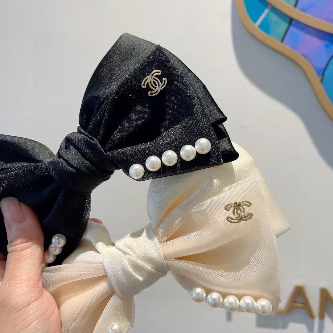 CHANE1 パールボウヘアピン【 50％割引+送料無料】