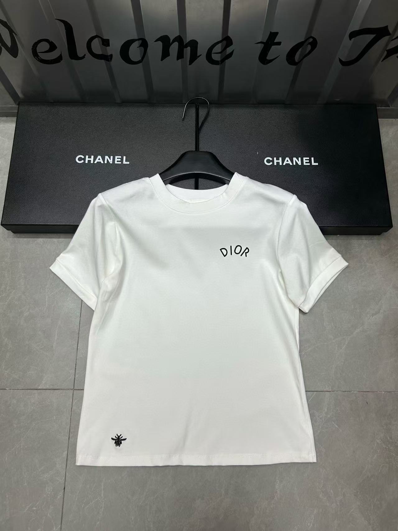 DI0R シンプルレターTシャツ【 50％割引+送料無料】