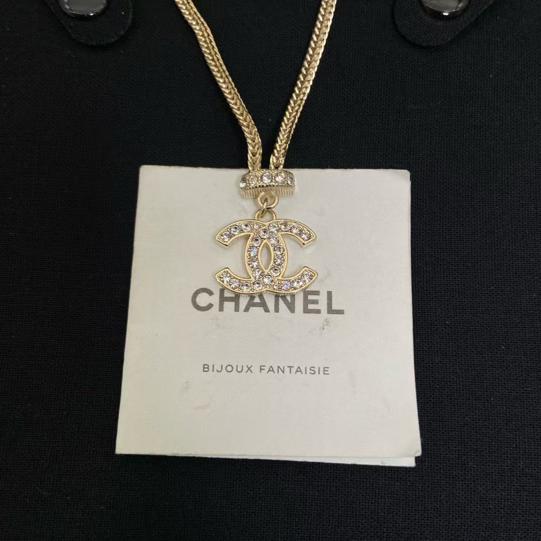 CHANE1 ダブルC スネークボーンネックレス【 50％割引+送料無料】