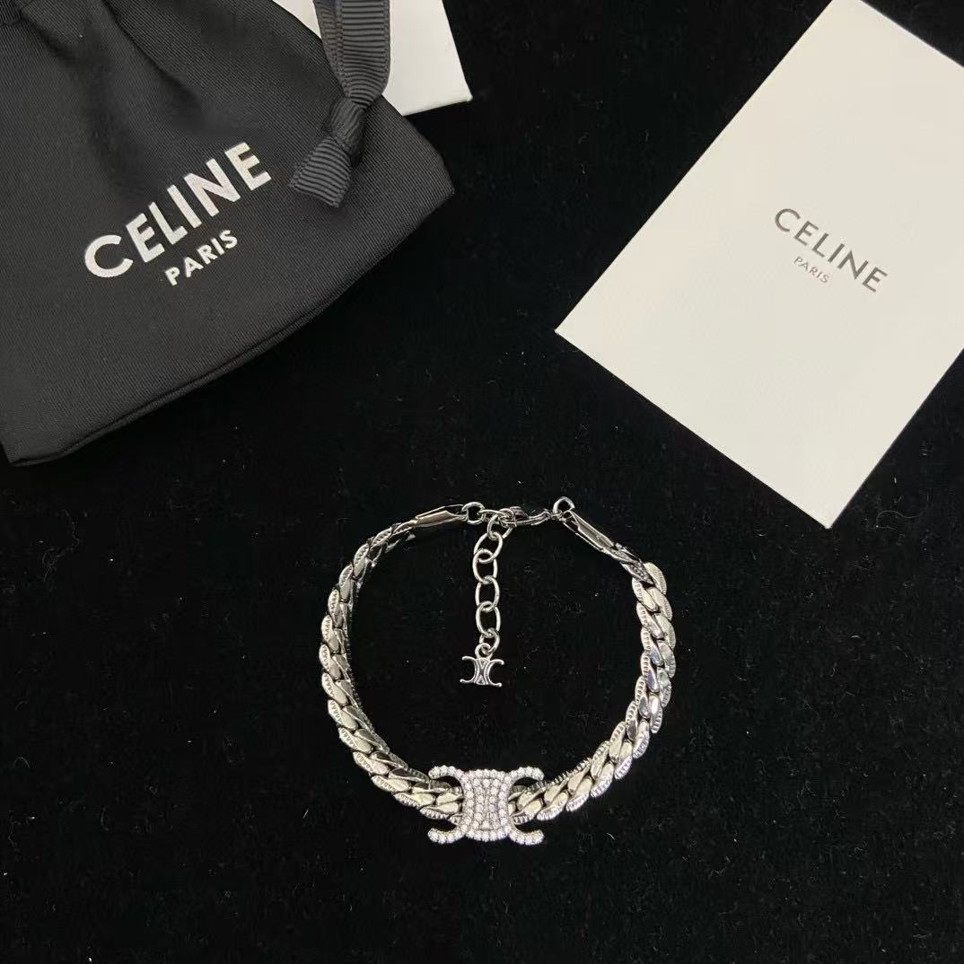 CEL1NE ダイヤモンド 凱旋門 ブレスレット【 50％割引+送料無料】