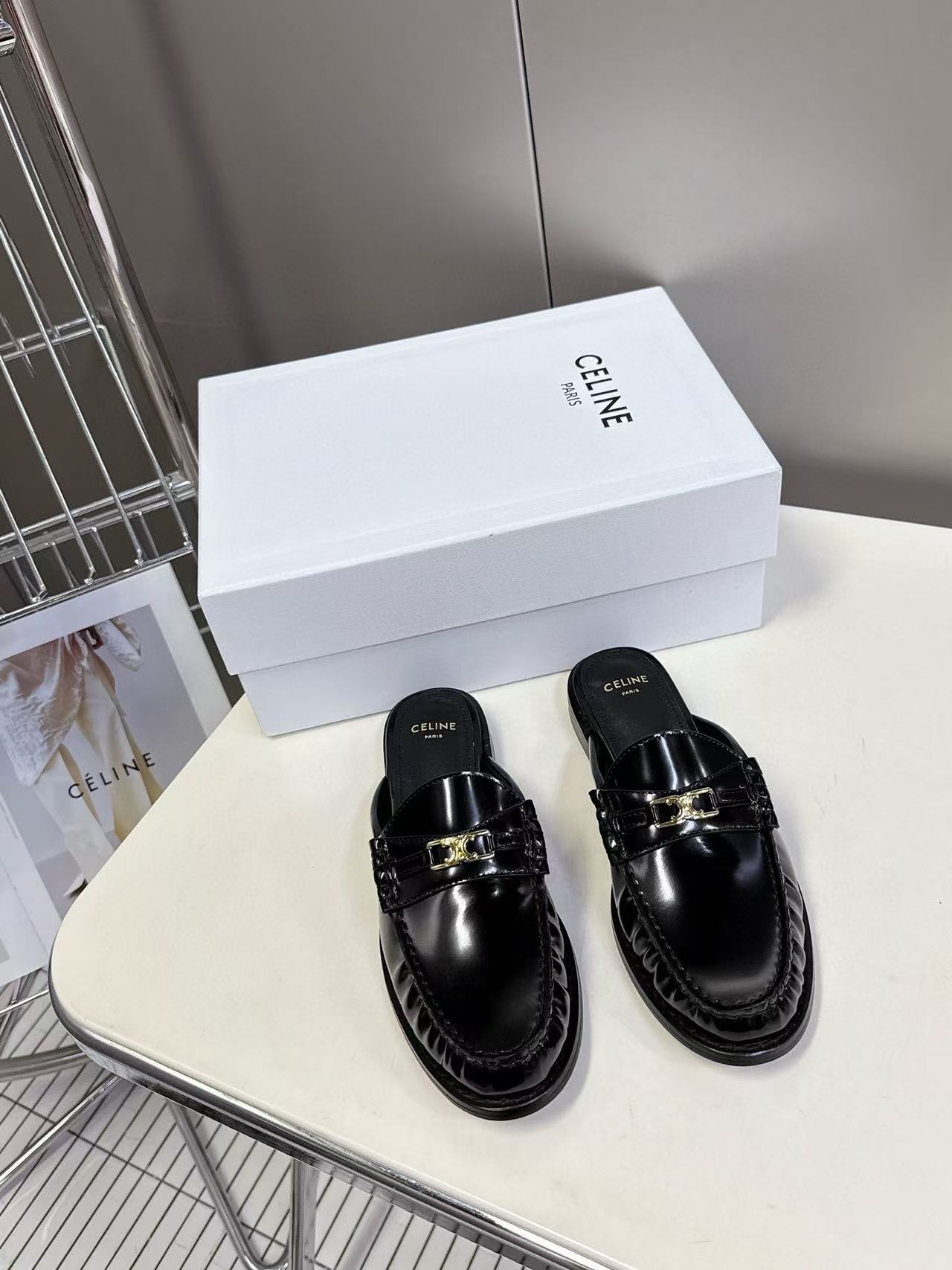CEL1NE 高品質シープスキンローファー【50％割引+送料無料】