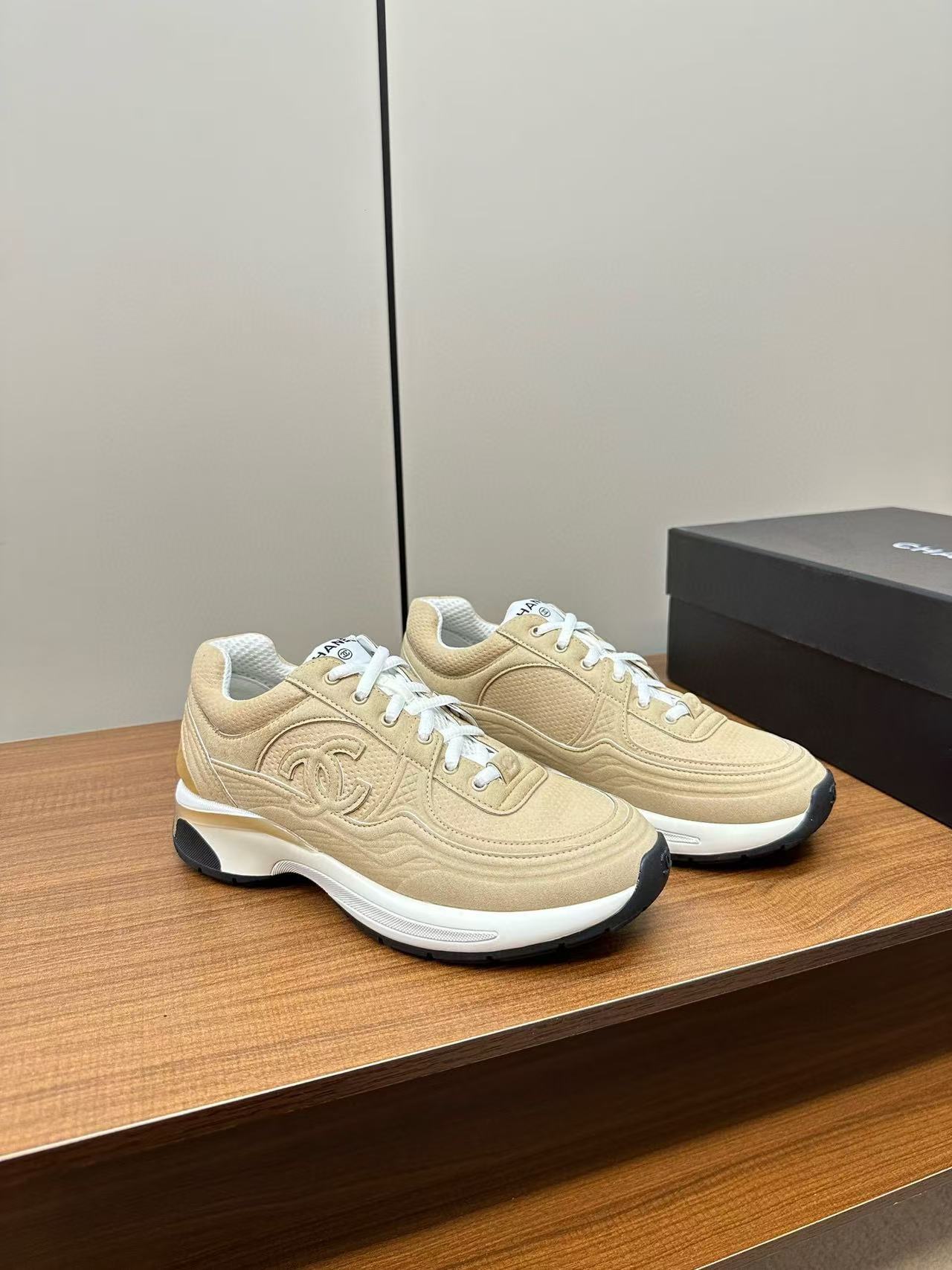 CHANE1 高品質ダブルCシンプルスポーツシューズ【50％割引+送料無料】