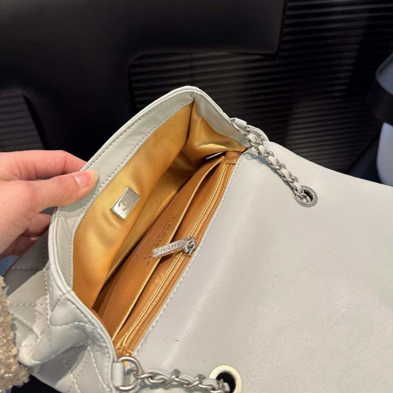 CHANE1 ボールチェーンショルダーバッグ【 50％割引+送料無料】