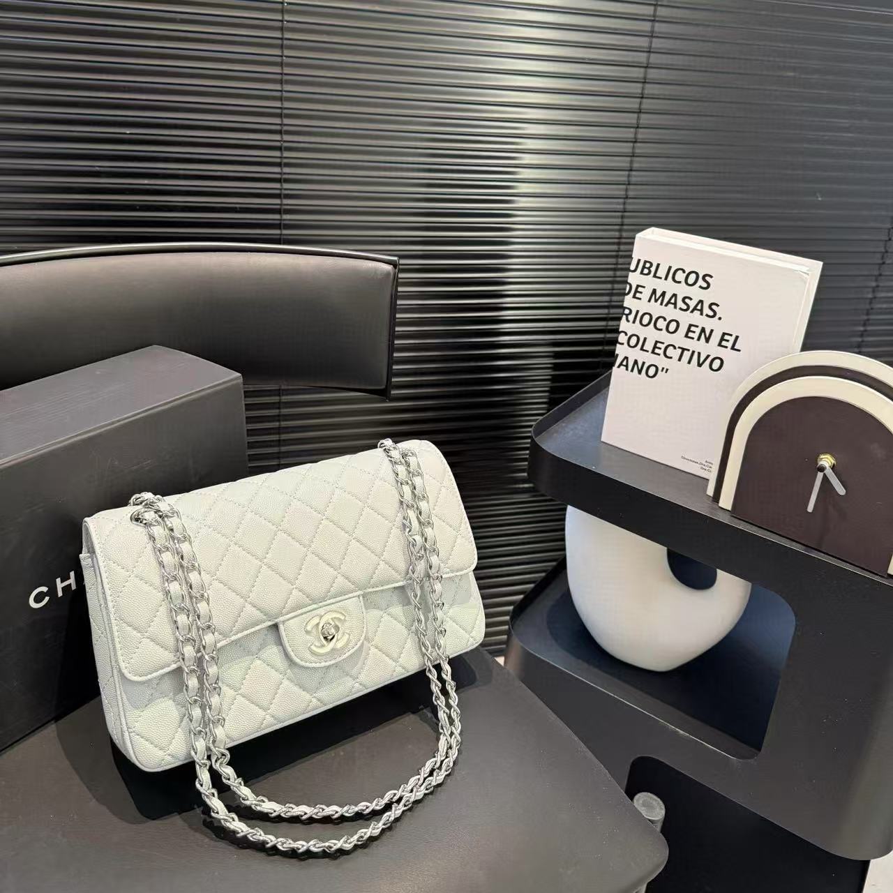 CHANE1 CF シングルショルダー クロスボディ チェーンバッグ【 50％割引+送料無料】