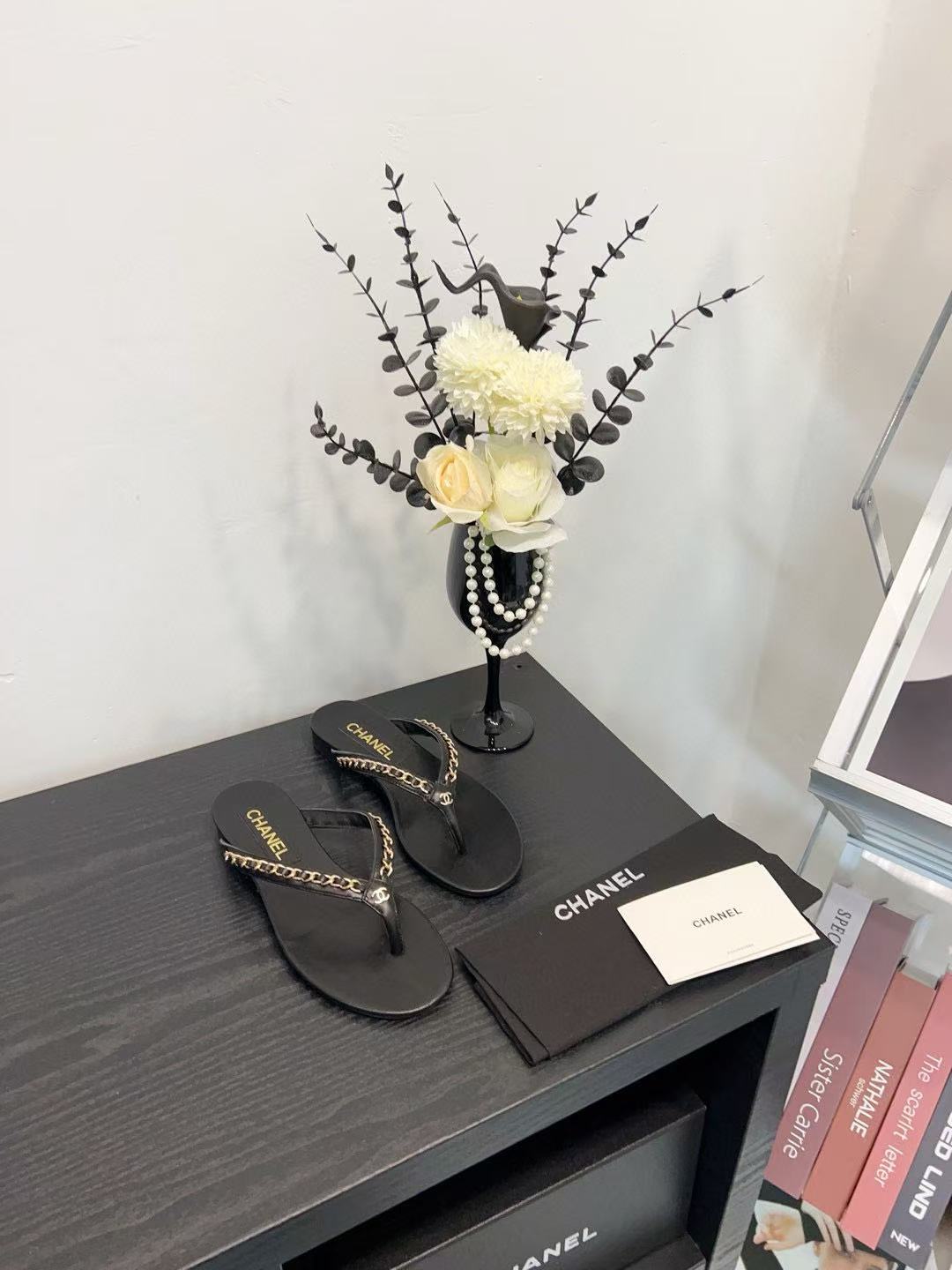 CHANE1 高品質チェーンビーチサンダル【50％割引+送料無料】