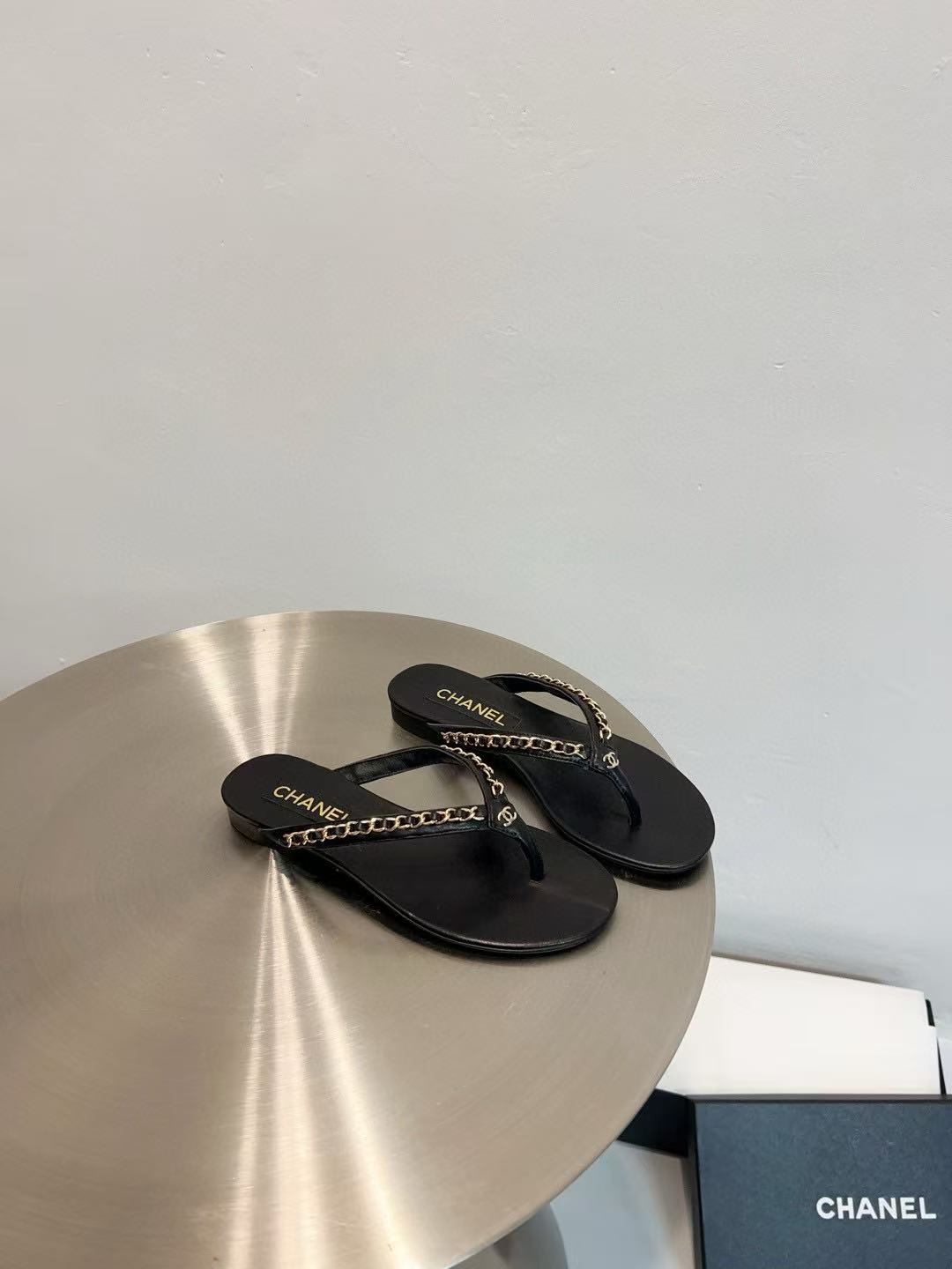 CHANE1 高品質チェーンビーチサンダル【50％割引+送料無料】