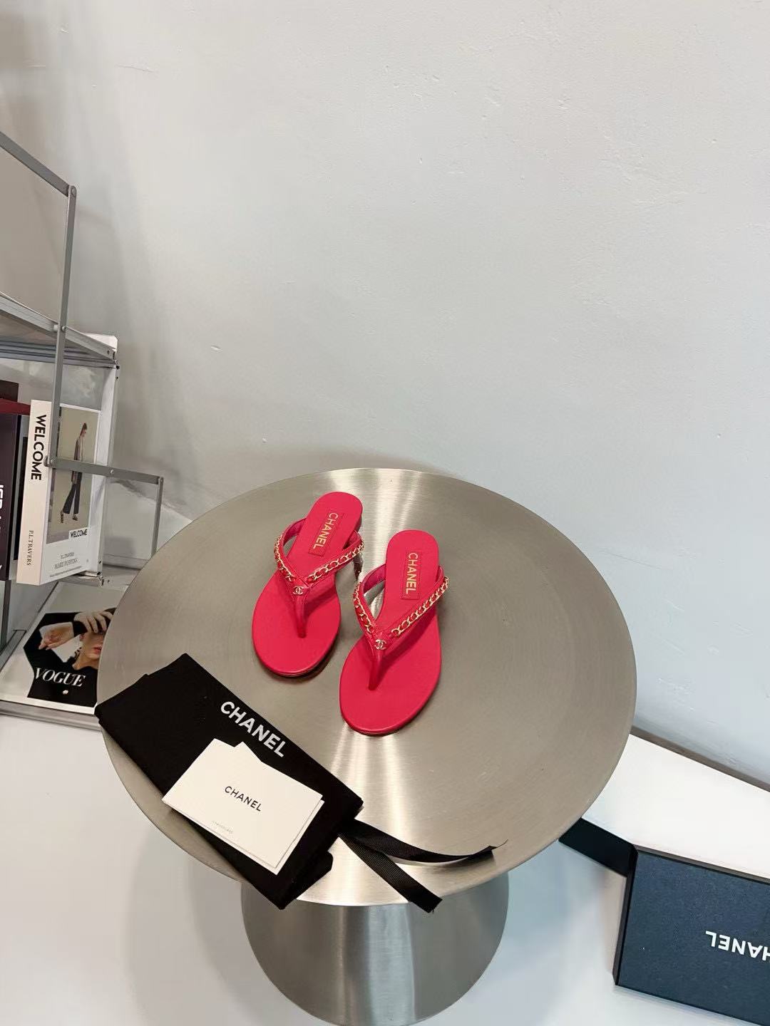 CHANE1 高品質チェーンビーチサンダル【50％割引+送料無料】