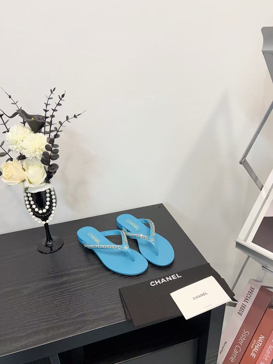 CHANE1 高品質チェーンビーチサンダル【50％割引+送料無料】
