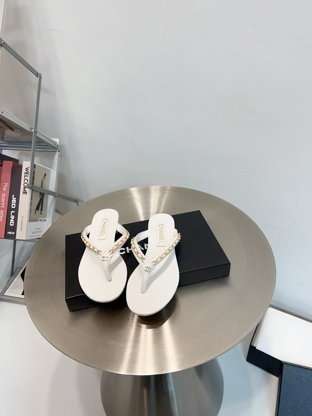 CHANE1 高品質チェーンビーチサンダル【50％割引+送料無料】