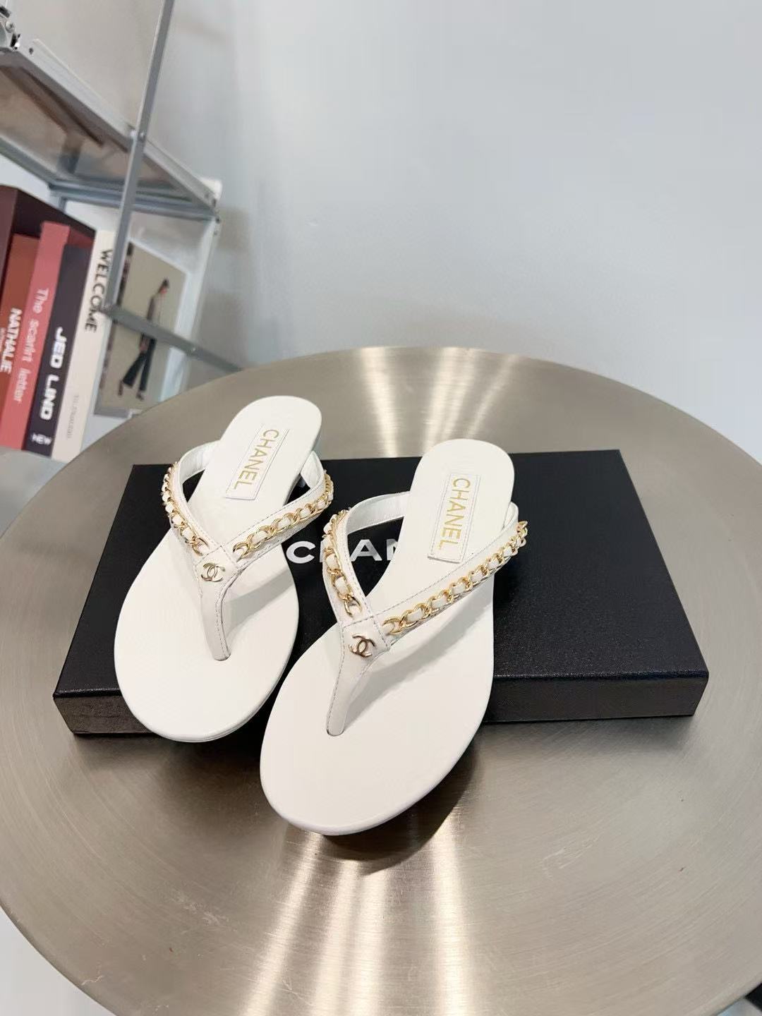 CHANE1 高品質チェーンビーチサンダル【50％割引+送料無料】