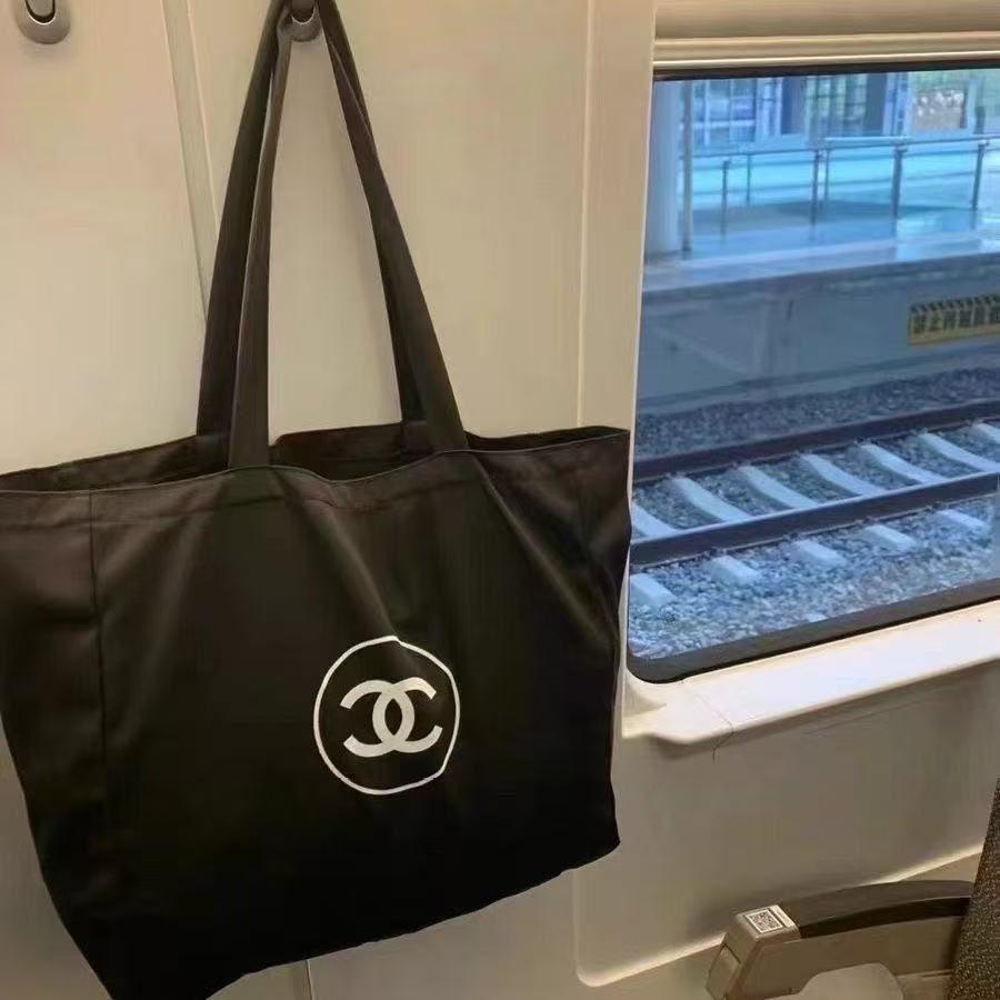 CHANE1 ダブルC ショッピングバッグ【 50％割引+送料無料】