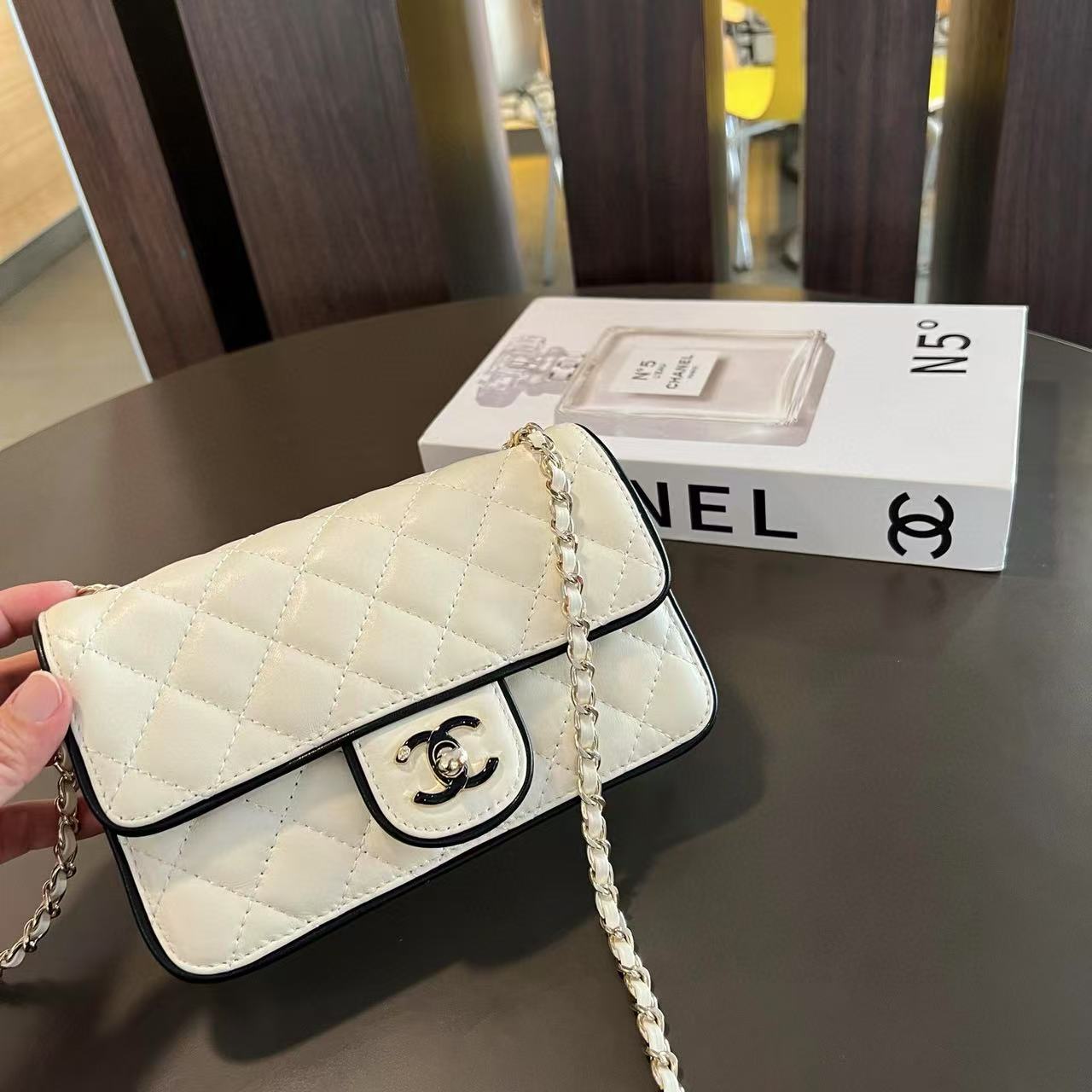 CHANE1 カラーブロックショルダークロスボディバッグ【 50％割引+送料無料】