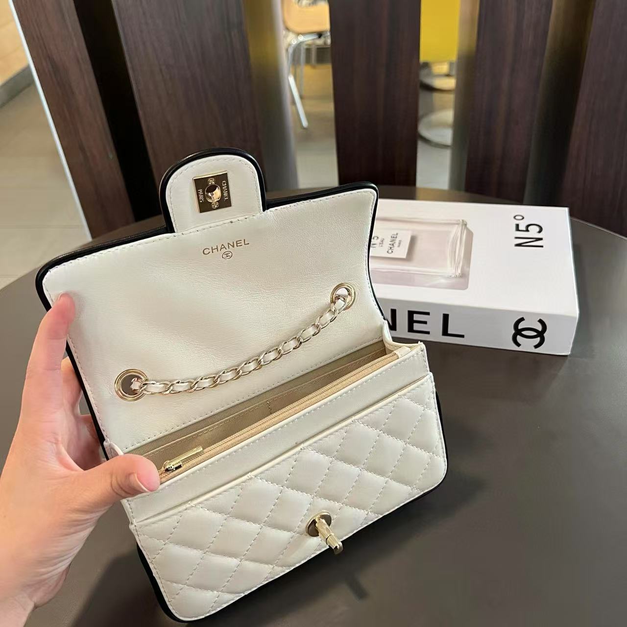 CHANE1 カラーブロックショルダークロスボディバッグ【 50％割引+送料無料】