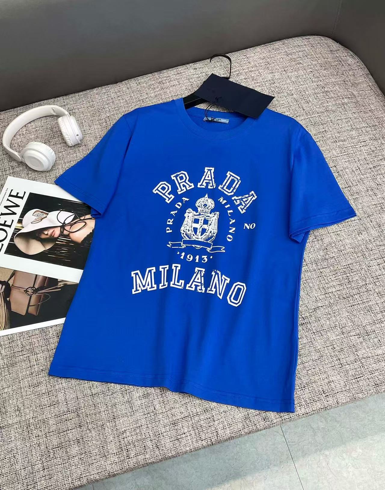 PR4DA クラシックプリントレタリングTシャツ【 50％割引+送料無料】