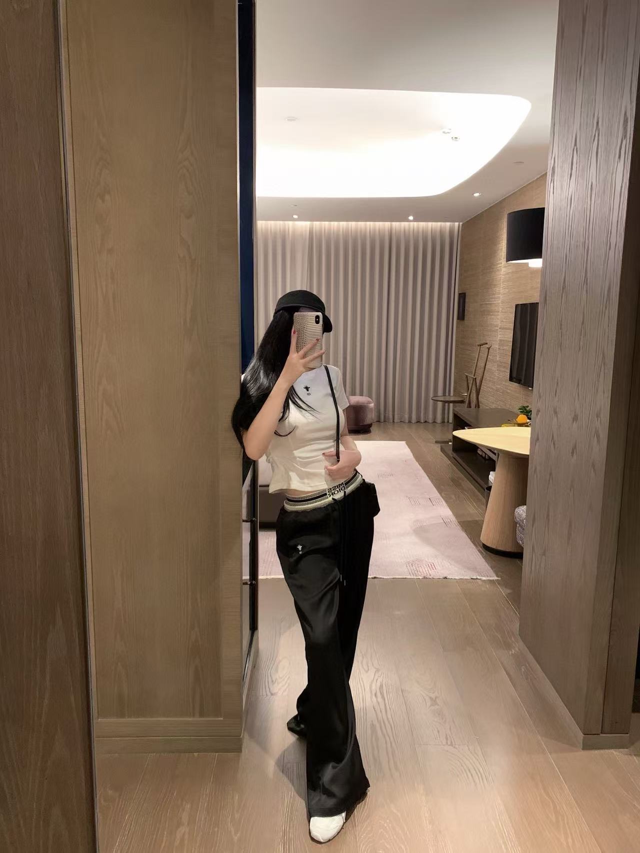 DI0R CDシンプルTシャツ+パンツ2点セット【 50％割引+送料無料】
