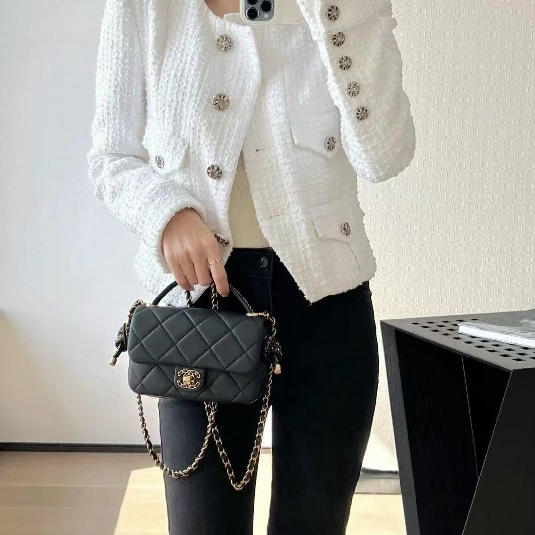 CHANE1 ポータブルフラップバッグ【 50％割引+送料無料】