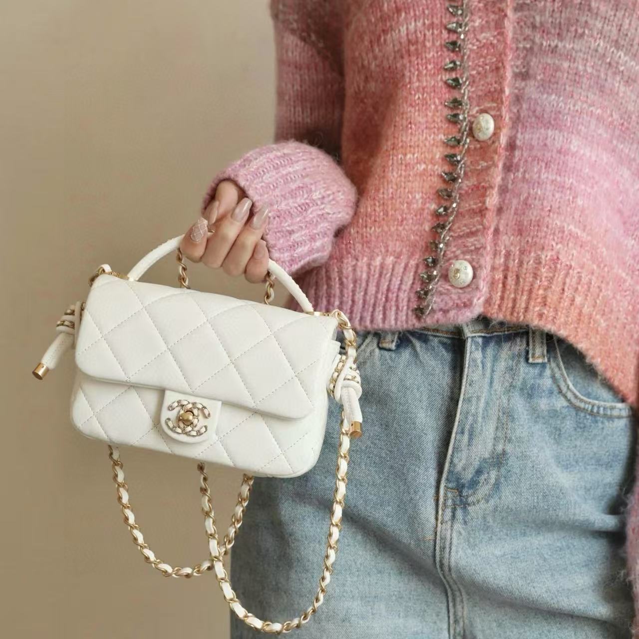 CHANE1 ポータブルフラップバッグ【 50％割引+送料無料】