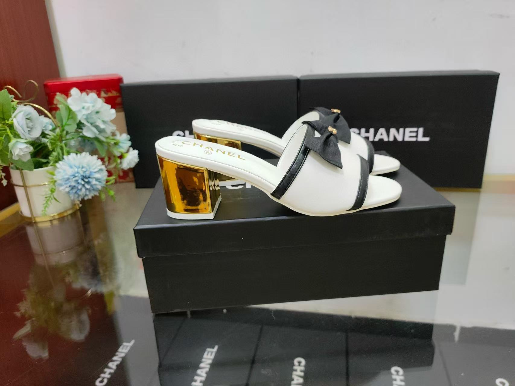 CHANE1 バタフライハイヒールサンダル【50％割引+送料無料】