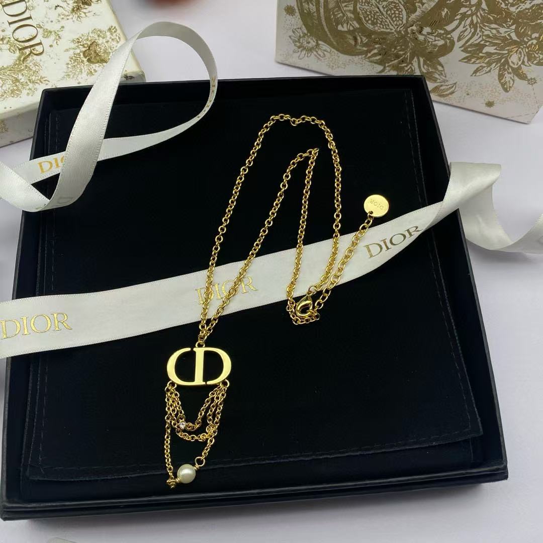 DI0R CD パールネックレス【50％割引+送料無料】