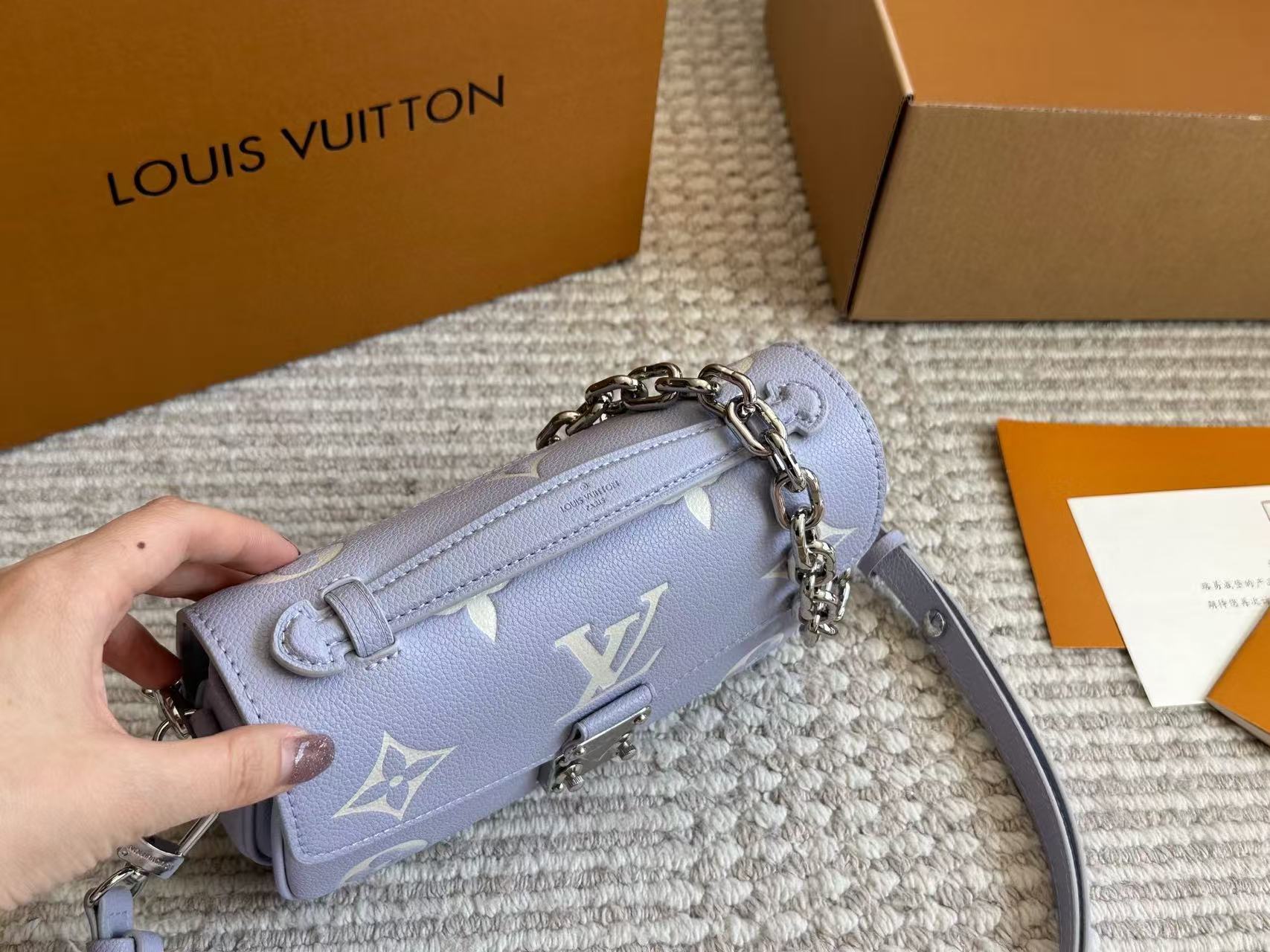 LV タロ パープル ショルダー クロスボディバッグ【 50％割引+送料無料】