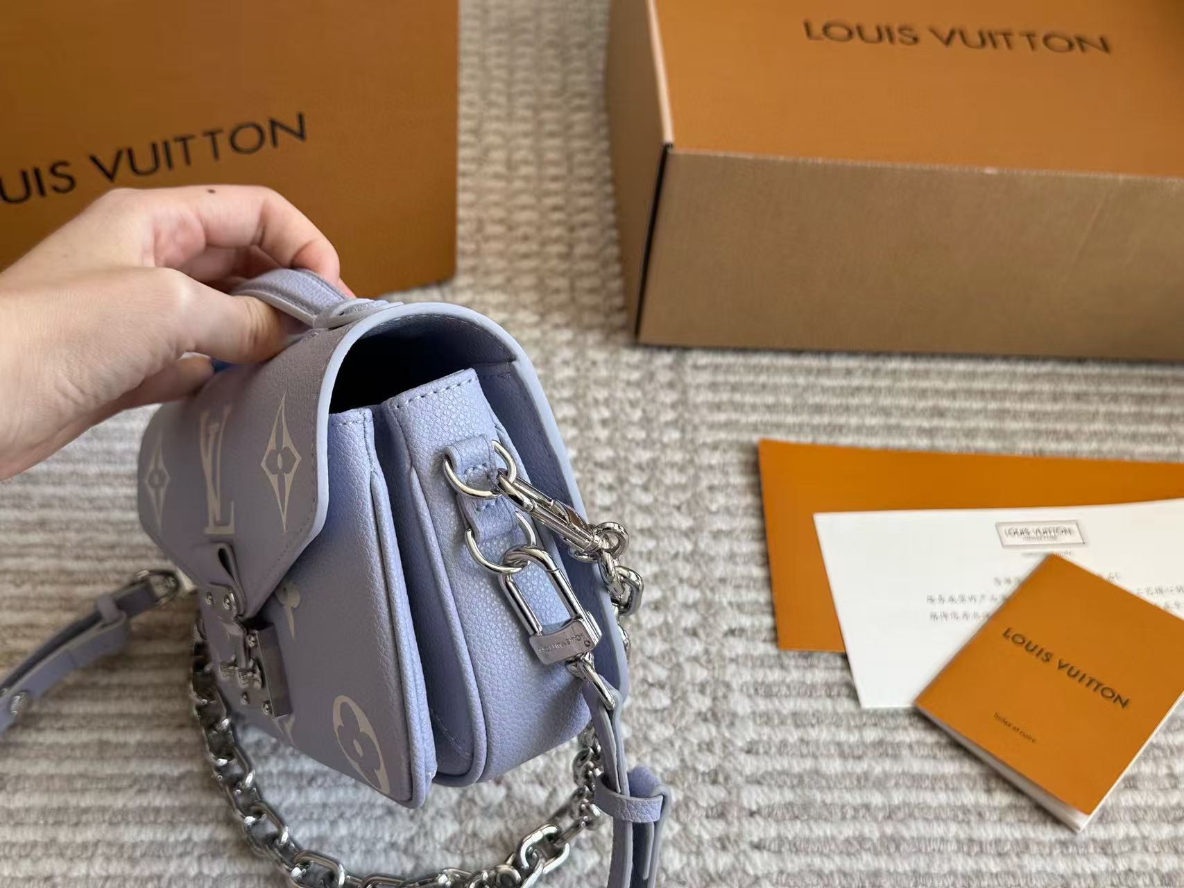 LV タロ パープル ショルダー クロスボディバッグ【 50％割引+送料無料】