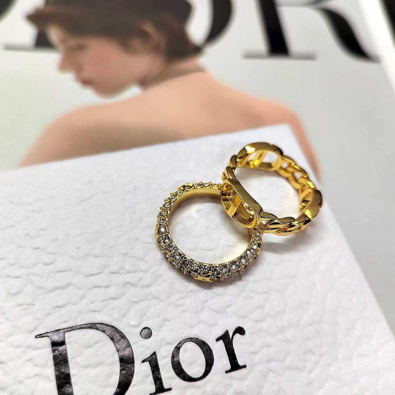 DI0R CD 2-in-1 リング【 50％割引+送料無料】