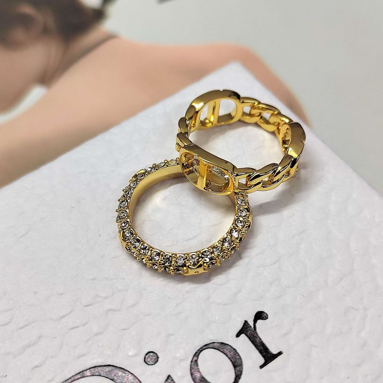 DI0R CD 2-in-1 リング【 50％割引+送料無料】