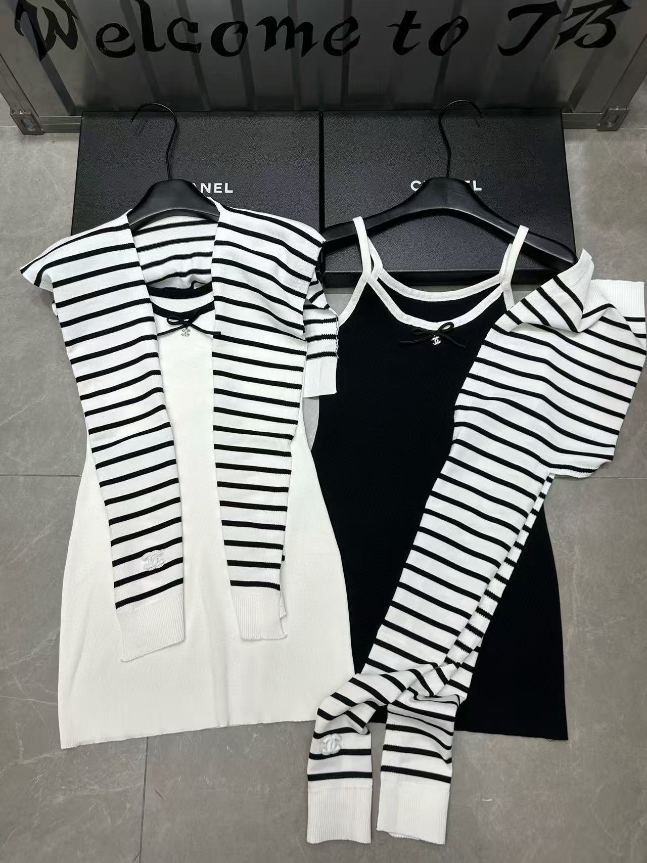 CHANE1 ショール付きサスペンダードレス【 50％割引+送料無料】