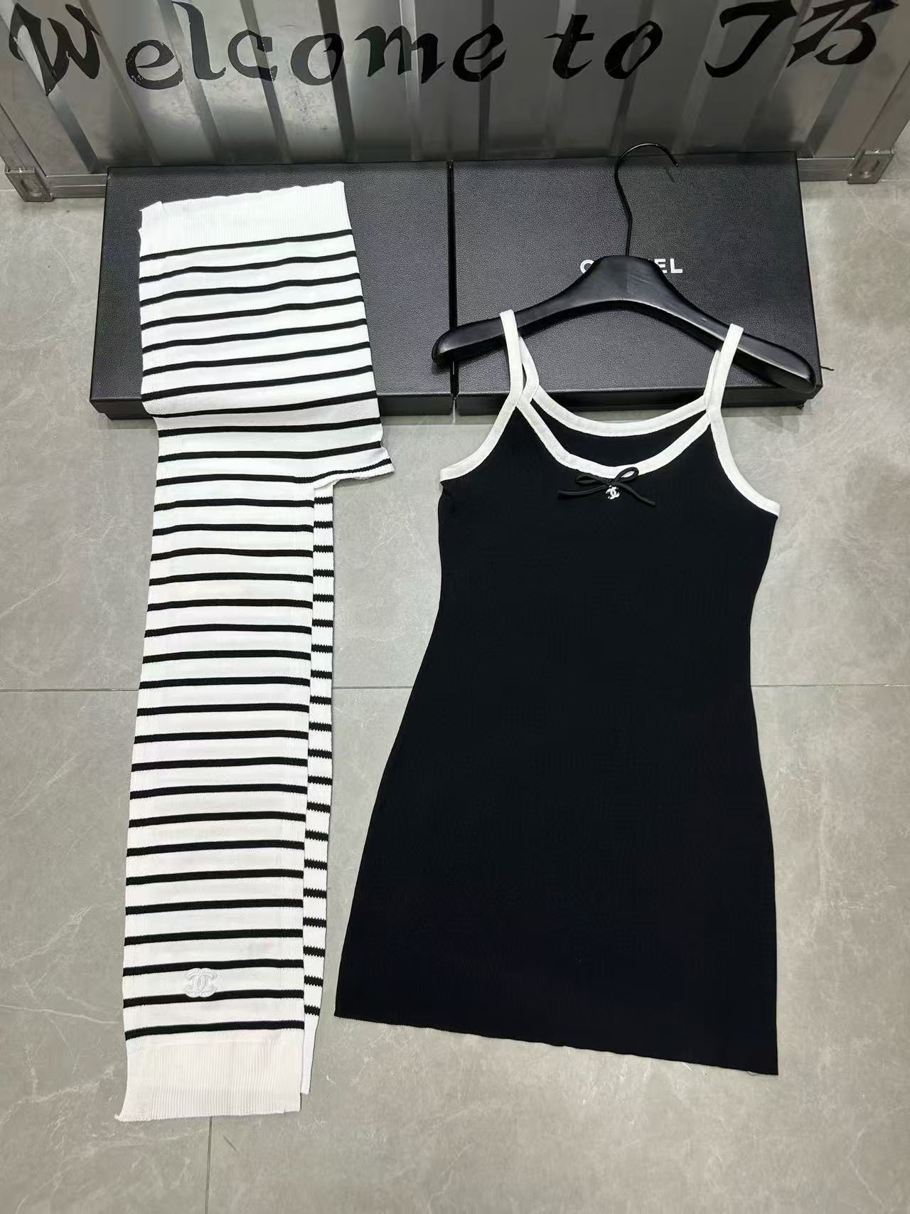 CHANE1 ショール付きサスペンダードレス【 50％割引+送料無料】