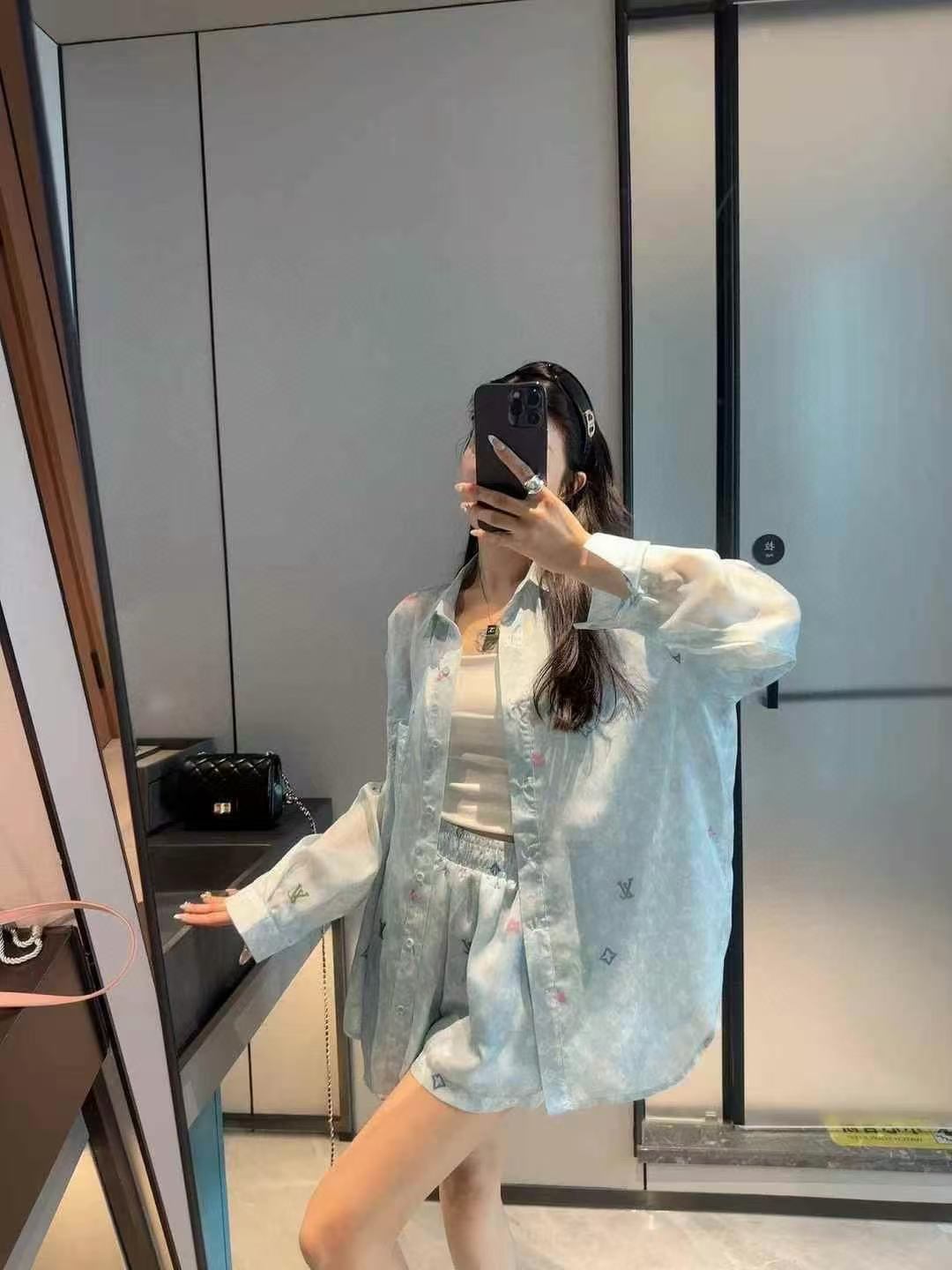 LVロゴ日焼け止めカジュアルスーツ【 50％割引+送料無料】