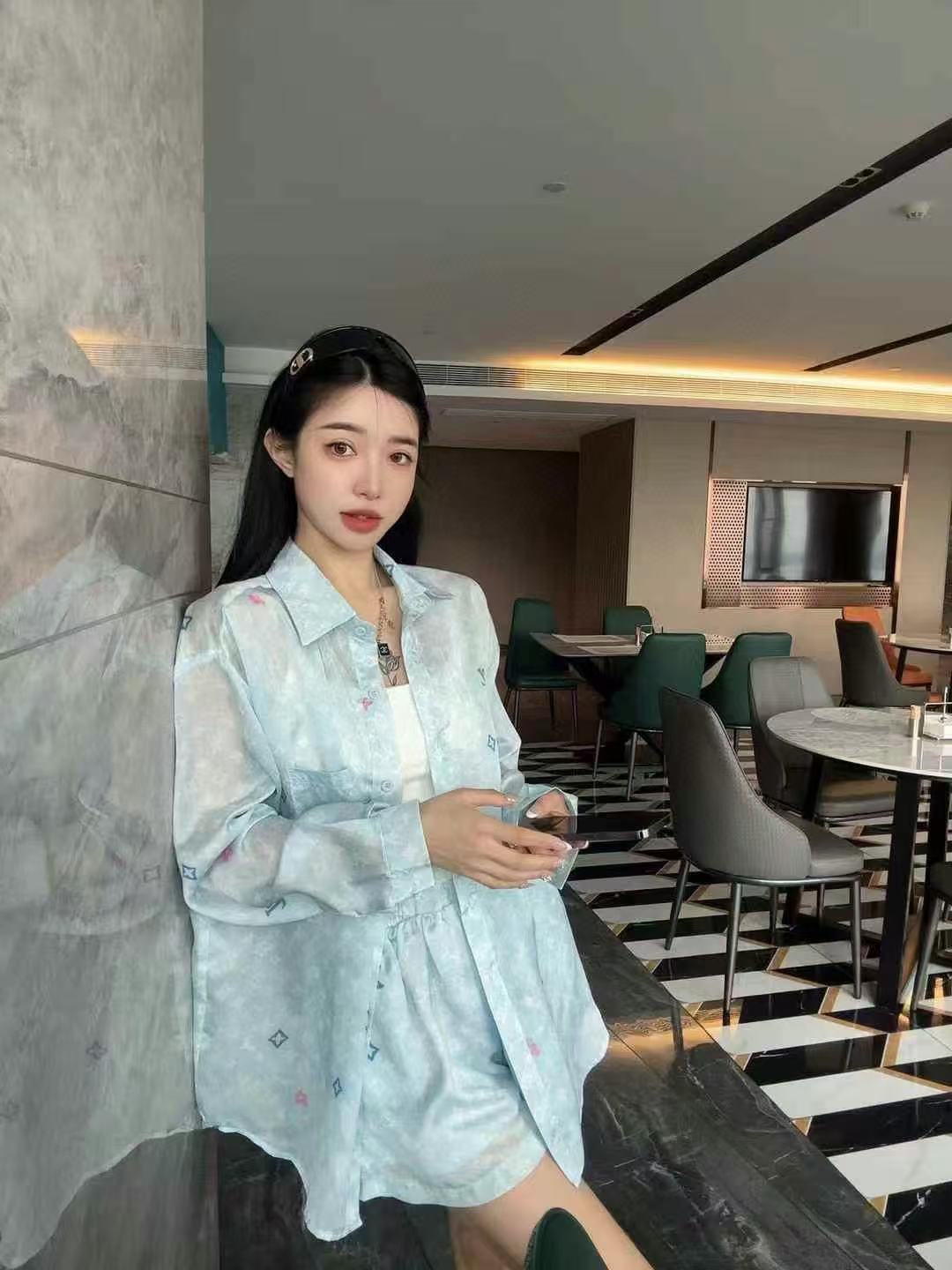 LVロゴ日焼け止めカジュアルスーツ【 50％割引+送料無料】