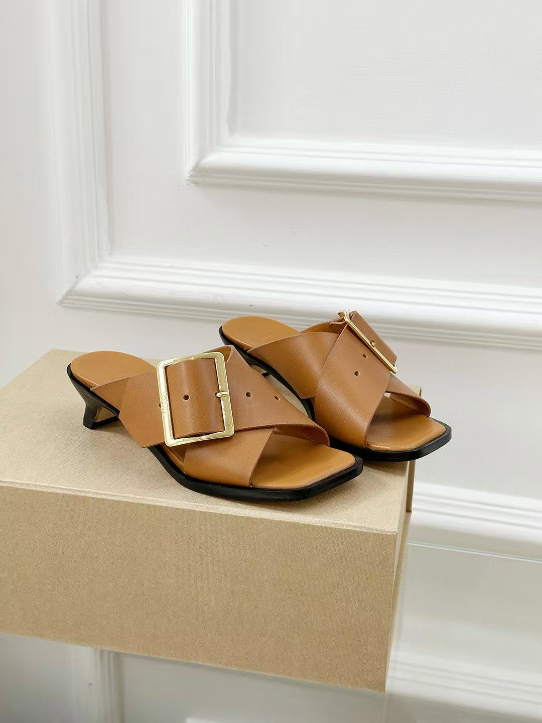 L0WEW 高品質ローヒールシューズ【50％割引+送料無料】