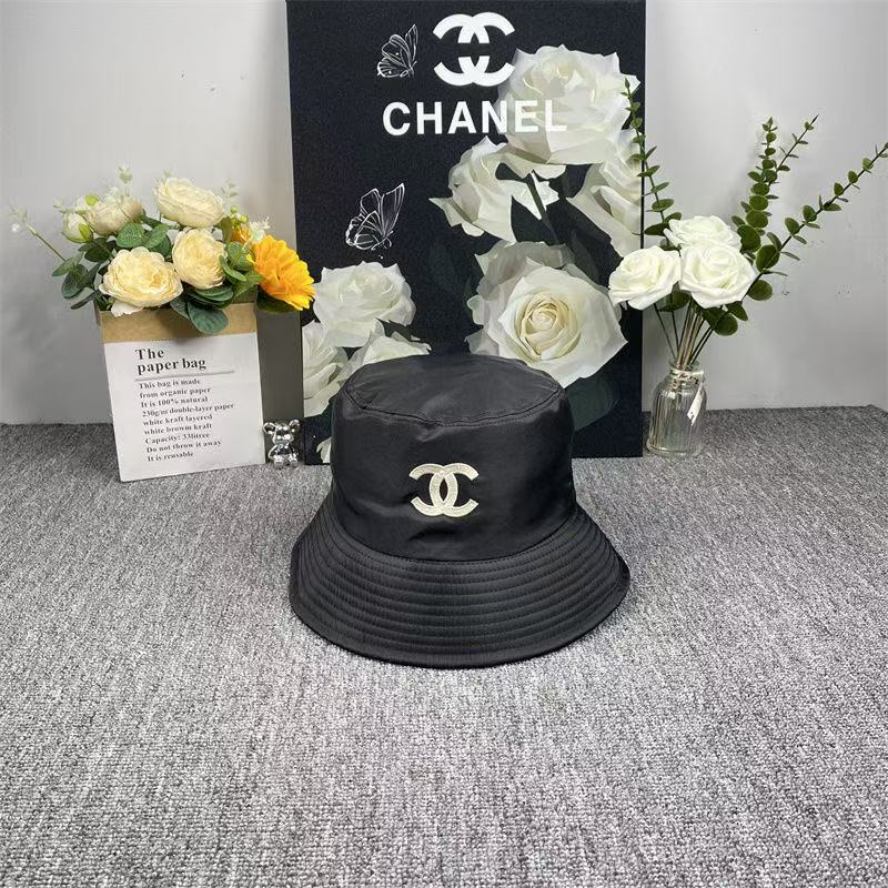 CHANE1 シンプルダブルCバケットハット【 50％割引+送料無料】