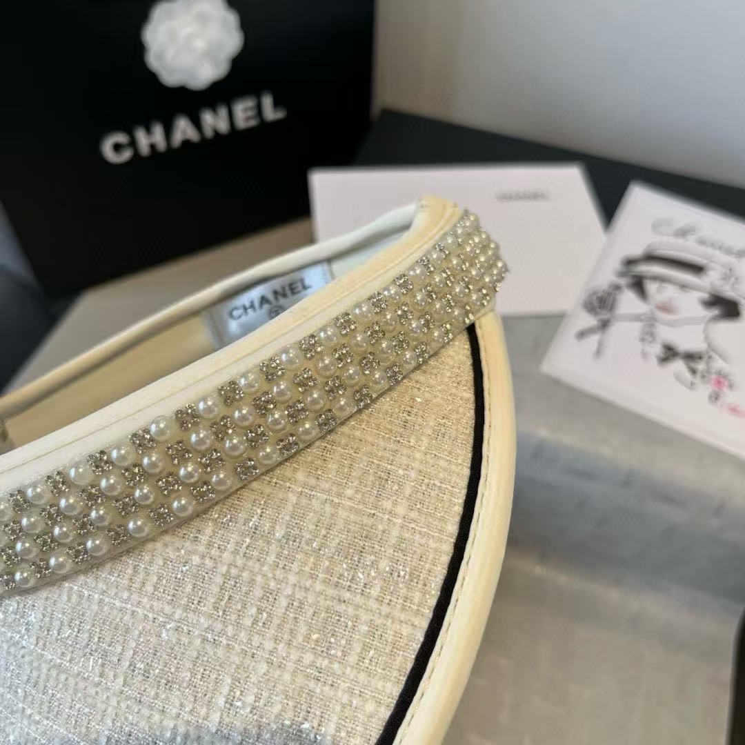 CHANE1 パールサンハット【 50％割引+送料無料】